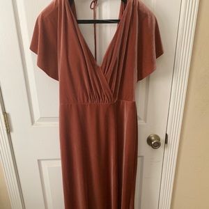 Jenny Yoo Ellis Dress in English Rose – totally unaltered!